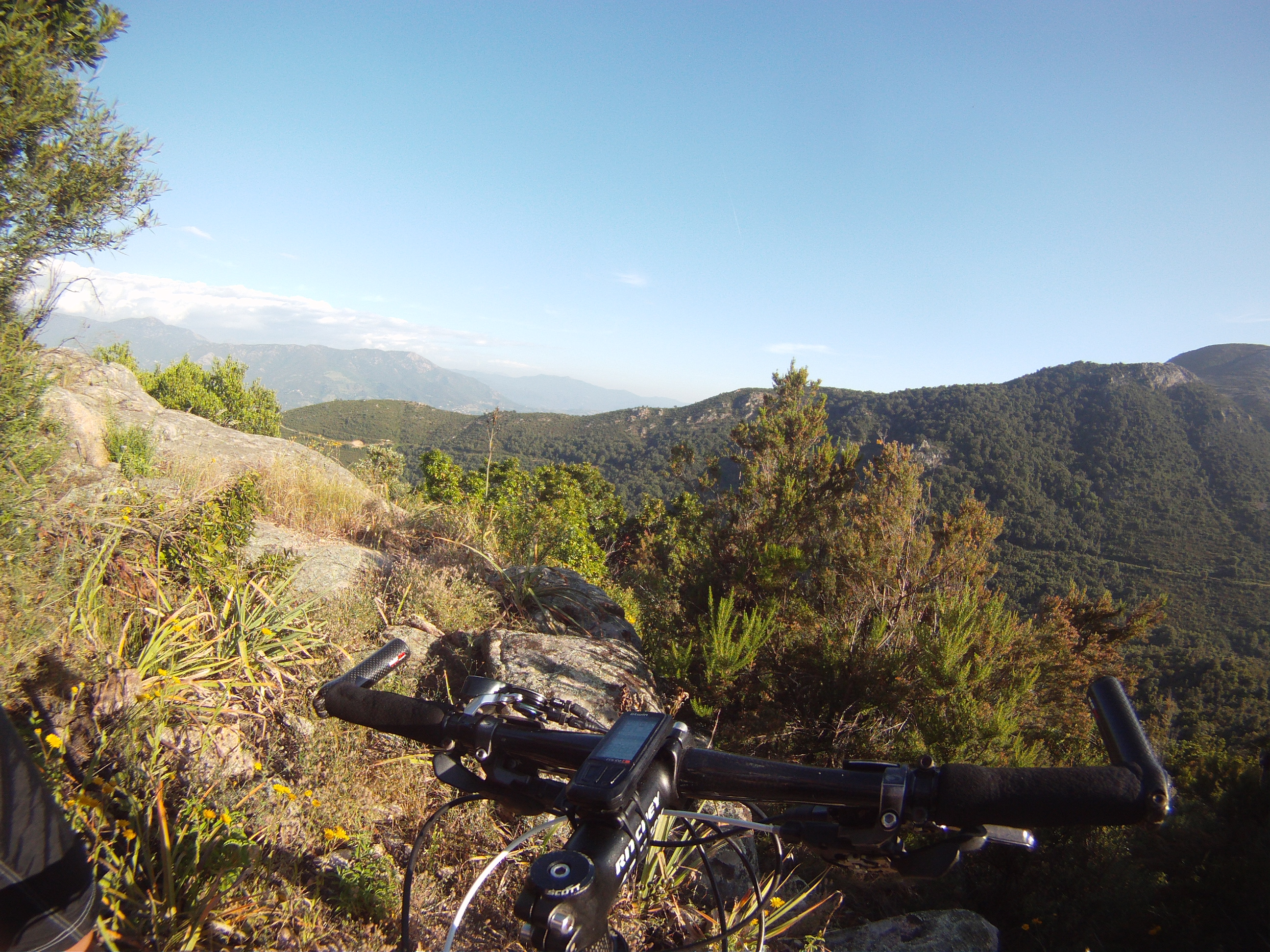 Randonnée en VTT en Corse